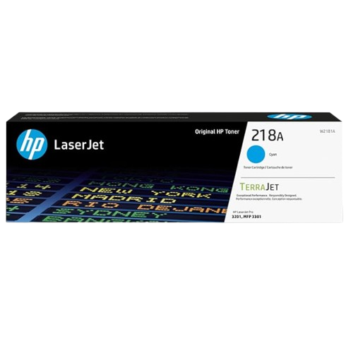 HP 218A Cyan Toner Cartridge